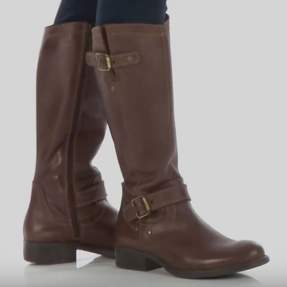 Brown Leather Eric Michael Boots